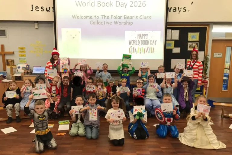 world book day 2026 at normanton all saints school pupils